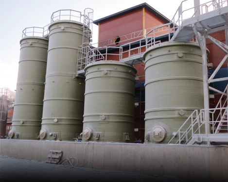 FRP storage tanks